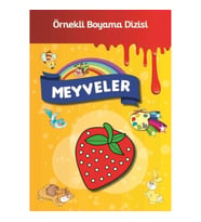 Örnekli Boyama - Meyveler