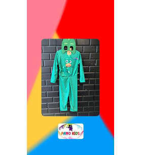 Yeşil Renkli PJ Maske Kostümü