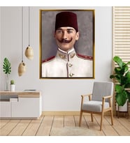 ÇERÇEVELİ ATATÜRK TABLO S46