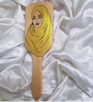 kişiye özel hediye / tasarım hediye / el yapımı saç fırçası