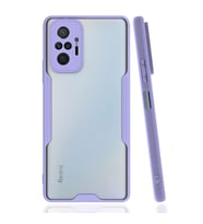 Xiaomi Redmi Note 10 Pro Kılıf Platin Silikon - Lila