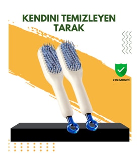Otomatik Temizlemeli Saç Fırçası – Ergonomik Tasarım Etkili Elektriklenmeyi Önleyici