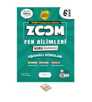6. Sınıf Zoom Serisi Fen Soru Bankası + Telefon Standı