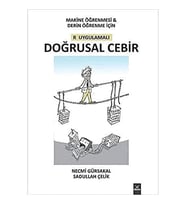Makine Öğrenmesi Ve Derin Öğrenme İçin R Uygulamalı Doğrusal Cebir (Krem)