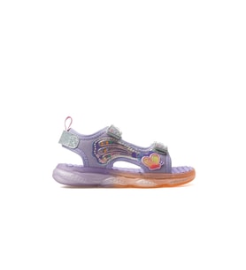 VİCCO Can Kız Çocuk Işıklı Sandalet 25y 332.254 Pk Fuşya (Lila)
