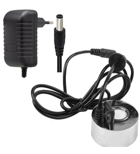 45mm Büyük AC/DC Metal Soğuk Buhar Üreteci, Kuluçka Nem Nozulu 24v+Adaptör