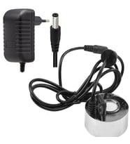 45mm Büyük AC/DC Metal Soğuk Buhar Üreteci, Kuluçka Nem Nozulu 24v+Adaptör