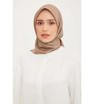 07 Armine Twill Düz Boyalı Eşarp