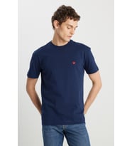 Relaxed Fit Small Logo T-shirt Navy
