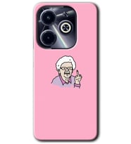 İnfinix Hot 40i Kılıf HD Desen Baskılı Kılıf - Bad Grandmother
