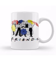 Friends Kupa Bardak Porselen