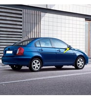 Hyundai Accent ERA 2006-2011 Sağ Dikiz Ayna Camı Manuel 87621-1E000