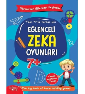 Eğlenceli Zeka Oyunları - Mavi -Öğrenirken Eğlenceyi Keşfedin