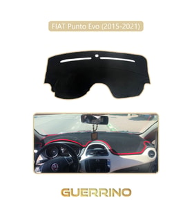 FIAT Punto Evo 2015-2021 Modellerine UygunTORPİDO KORUMA HALISI BEJ KENAR