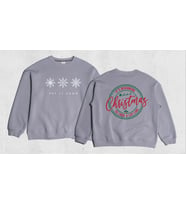Unisex Oversize Let it Snow Sweatshirt