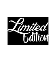 Limited Edition Oto Sticker Beyaz 15*9 Cm