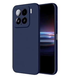 Newface Xiaomi Mi 15 Pro Kılıf Nano içi Kadife Silikon - Lacivert