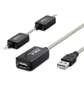 Usb Uzatma Kablosu 25 M - Silver Siyah HDX7546