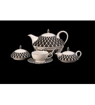 THUN STUDIO GALAXY 19 parça ÇAY TAKIMI 6 kisilik ÇEKOSLAVAKYADAN İTHAL EDİLMİŞTİR.