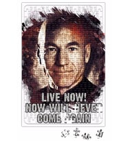 Captain Picard Puzzle 240 Parça Yapboz