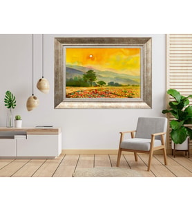 Gümüş Çerçeveli Tablo nb1369