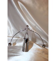 Sallanan Adam Metal Stres Denge Biblosu (Gümüş)