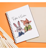 Sevgili Tasarımlı Kişiye Özel Defter