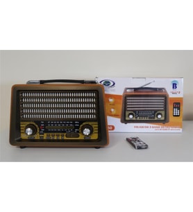 Everton Rt-750 Bluetooth Fm-Usb-Tf-Aux Şarjlı Nostaljik Radyo