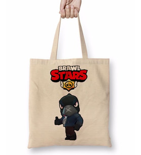Black Crow Brawl Stars Bez Çanta Uzun Saplı