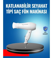 Çift Isı Ve Hız Ayarlı Katlanabilir Saç Kurutma Makinesi