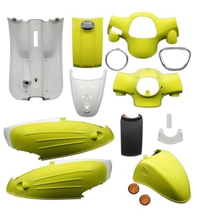 Mondial Turismo 50İ Kaporta Seti (Boyalı Parçalar) Sarı (Yeşil) 15 Parça