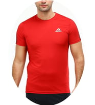 Adidas Erkek Polyester T-Shirt EF-3750 (Kırmızı)