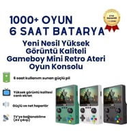 X6 Taşınabilir Retro Oyun Konsolu HD Görüntü 10000 Oyunlu Game Stick