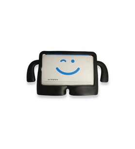 Apple İpad 2022 10.9 (10.nesil) Kılıf Karakter Tablet Silikon - Siyah