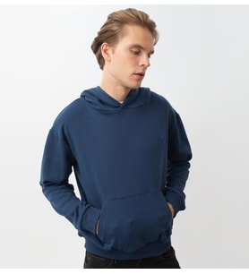Nors Kvasir Kapüşonlu Sweatshirt Lacivert