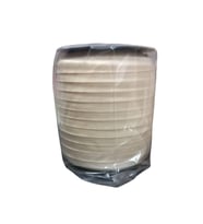 Çamaşır Lastiği Düz 1 Cm  75 Metre 1 Top Krem