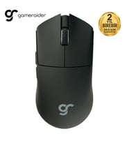 GameRaider GR3 PRO Max Obsidian Black PixArt 3950 Sensör Kablosuz Gaming Mouse – 2 Yıl Birebir Değişim Garantili