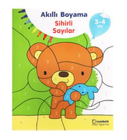 3-4 Yaş Akıllı Boyama Sihirli Sayılar Uçanbalık Yayınları