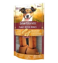 Smart Bones Fıstık Ezmeli Medium Köpek Ödül 158 Gr (Kahverengi)