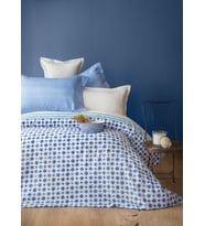 King Size Terra İndigo Tencel Nevresim Takımı