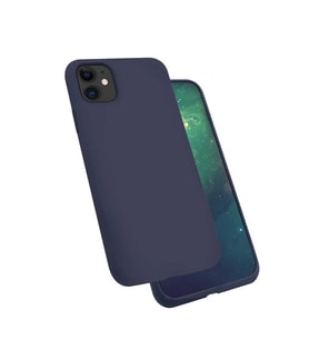 Apple iPhone 11 Uyumlu Kılıf Zore Silk Silikon (Lila)