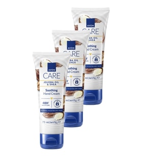 Care Jojoba Yağı ve Shea İçeren El Kremi 75ml Üçlü Paket