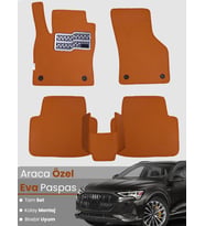 AUDİ E-TRON (2018-2024) Uyumlu EVA Paspas Tam Set–Araca Özel,Su Geçirmez,Kolay Montaj