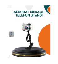 Eller Serbest Kullanım Sağlayan Masaüstü Telefon Tutucu