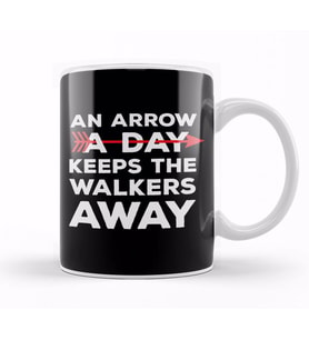 Walking Dead An Arrow A Day Keeps The Walkers Away Kupa Bardak Porselen