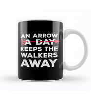 Walking Dead An Arrow A Day Keeps The Walkers Away Kupa Bardak Porselen