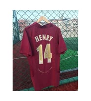 A.r.s.e.n.a.l 2005/06 Sezonu Thierry Henry Özel Nostalji Forması (Bordo)
