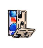 Xiaomi Redmi Note 11 Pro Plus 5g Kılıf Sofya Yüzüklü Silikon Kapak - Gold