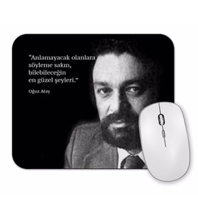 Oğuz Atay Söz 08 Mouse Pad