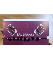 Doğal Taş Ayarlanabilir Lal Granat Taşı Bileklik